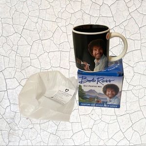 Bob Ross self painting mug. NIB